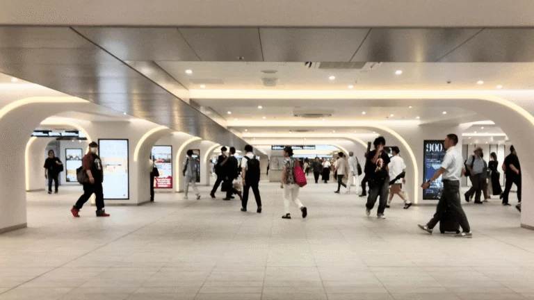 地下街を利用